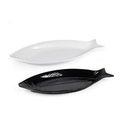 Vague Melamine Fish plate 59.5 cm - Al Makaan Store