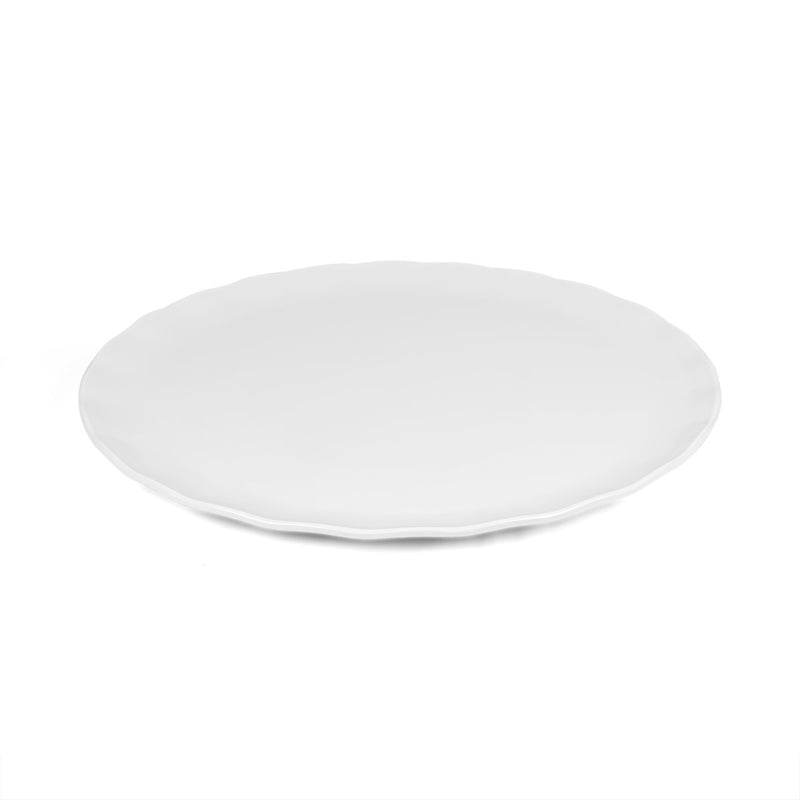 Vague Melamine Round Wavy Edge Serving Platter - Al Makaan Store