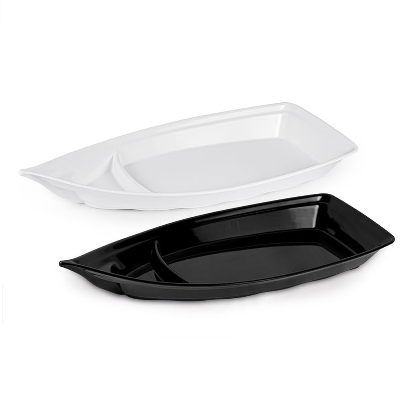 Vague Melamine Boat Plate 60 cm - Al Makaan Store