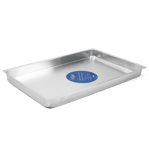 Vague Aluminum Rectangular Oven Tray with Straight Edge - Al Makaan Store