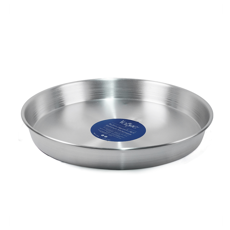 Vague Aluminum Round Oven Tray - Al Makaan Store