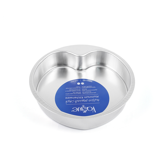 Vague Aluminum Heart Shape Cake Pot - Al Makaan Store