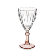Vivalto 6 Piece Brown Wine Glass 275 ml Set - Al Makaan Store