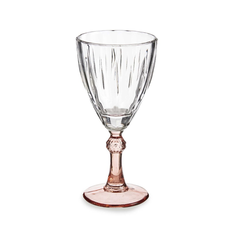 Vivalto 6 Piece Brown Wine Glass 275 ml Set - Al Makaan Store