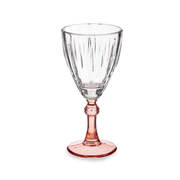 Vivalto 6 Piece Grapefruit Wine Glass 275 ml Set - Al Makaan Store