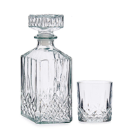Vivalto 5 Piece Liquor Bottle & Glasses Set - Al Makaan Store