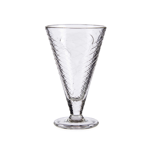 Vivalto 6 Piece Ice Cream Glass Conical High 300 ml Set - Al Makaan Store