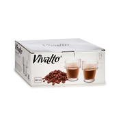 Vivalto 6 Piece Pliable Glass Cup 260 ml Set - Al Makaan Store