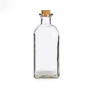 Vivalto Glass Bottle 750 ml with Cork Stopper - Al Makaan Store