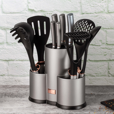 Berlinger Haus 12 Pieces Knife and Kitchen Tools Set Moonlight Collection - Al Makaan Store
