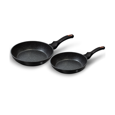 Berlinger Haus 2 Pieces Frypan Set Black Rose Collection - Al Makaan Store