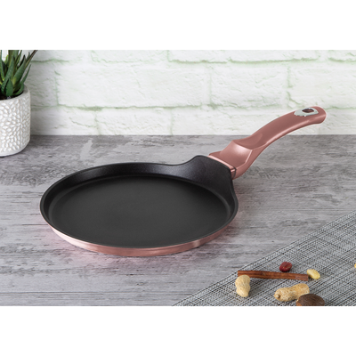 Berlinger Haus Pancake Pan 25 cm with Protector I-Rose Collection - Al Makaan Store