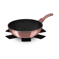 Berlinger Haus Wok 28 cm with Protector I-Rose Collection - Al Makaan Store