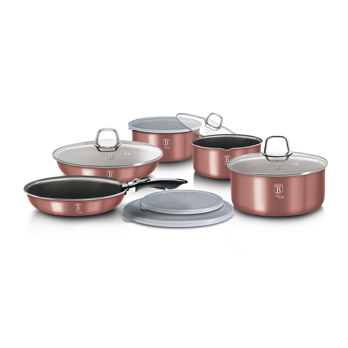 Berlinger Berlinger Haus 12 Pieces Cookware Set I-Rose Collection — Al Makaan Store