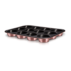 Berlinger Haus 12 Pieces Muffin Pan I-Rose Collection - Al Makaan Store