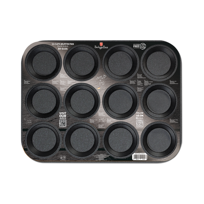 Berlinger Haus 12 Pieces Muffin Pan I-Rose Collection - Al Makaan Store