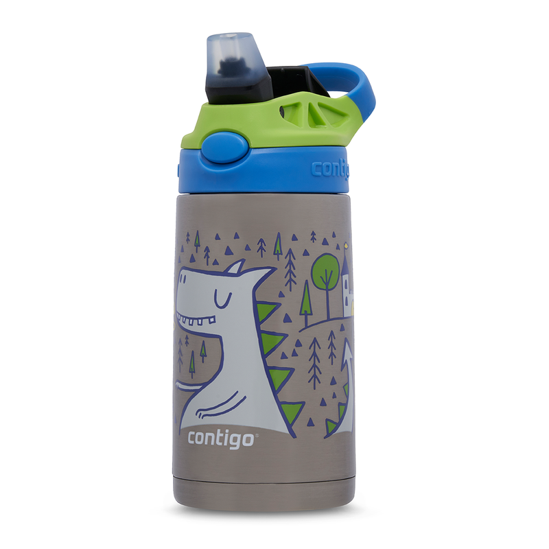 Contigo Autospout Kids Easy-Clean Stainless Steel Bottle 380 ml - Al Makaan Store