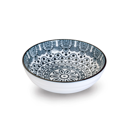 Che Brucia Arabesque Blue Round Dish - Al Makaan Store
