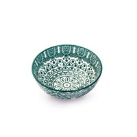 Che Brucia Arabesque Green Bowl - Al Makaan Store