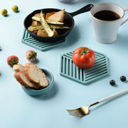 Vague Silicone Round Non-Skid Insulated Mat 15.8 cm - Al Makaan Store