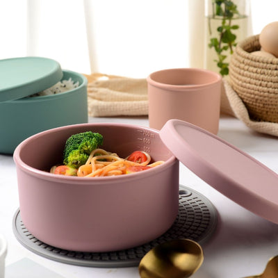 Vague Silicone Food Storage Container 14.5 cm - Al Makaan Store