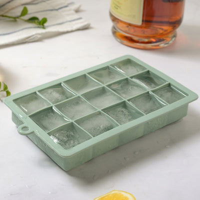 Vague Silicone Ice Cube Tray 15 Compartment - Al Makaan Store