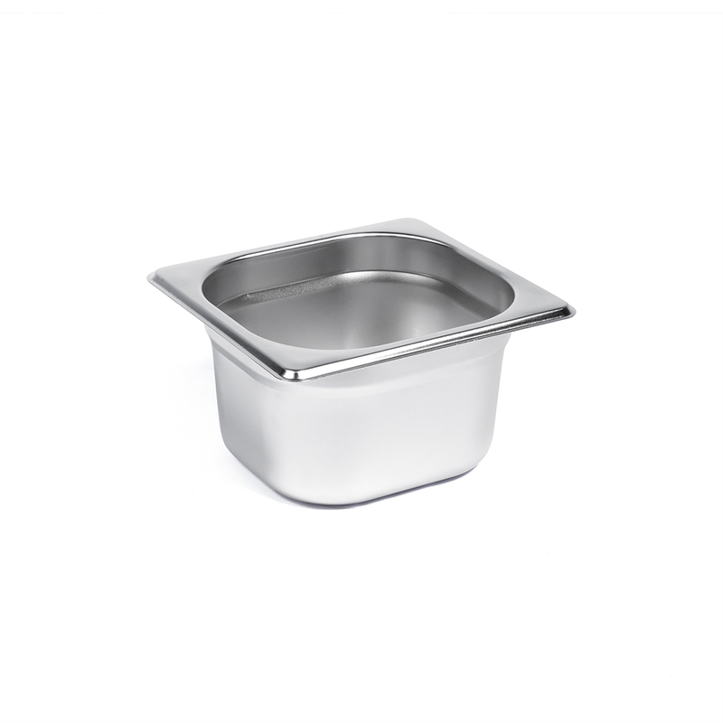Vague Stainless Steel Gastronorm Pan GN 1/6 - Al Makaan Store