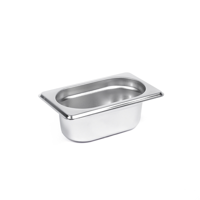 Vague Stainless Steel Gastronorm Pan GN 1/9 - Al Makaan Store
