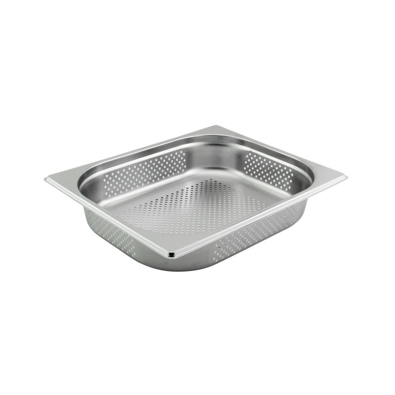 Vague Stainless Steel Perforated Gastronorm Pan GNP 1/2 - Al Makaan Store