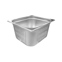 Vague Stainless Steel Perforated Gastronorm Pan GNP 2/3 - Al Makaan Store