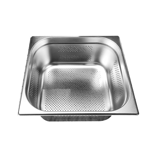 Vague Stainless Steel Perforated Gastronorm Pan GNP 2/3 - Al Makaan Store