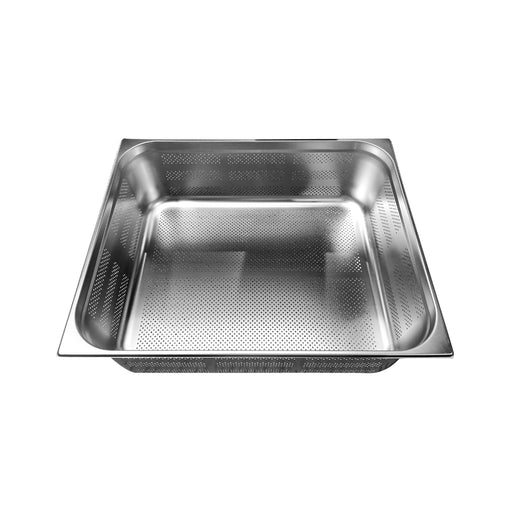 Vague Stainless Steel Perforated Gastronorm Pan GNP 2/1 - Al Makaan Store