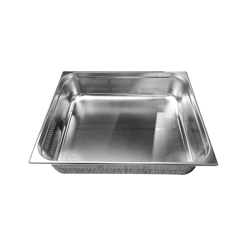 Vague Stainless Steel Perforated Gastronorm Pan GNP 2/1 - Al Makaan Store