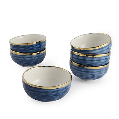 Solecasa 6 Piece Porcelain Bowl Set 4.5" - Al Makaan Store