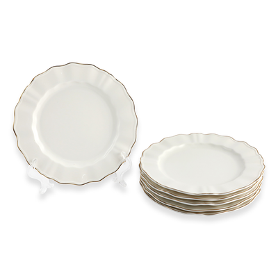 Solecasa 6 Piece Porcelain Plate Set 7.8" - Al Makaan Store