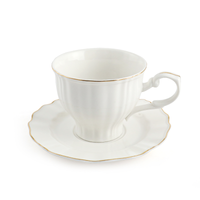 Solecasa 12 Piece Porcelain Coffee Cup & Saucer 90 ml - Al Makaan Store