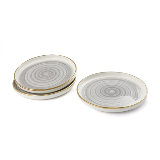 Solecasa 3 Piece Porcelain Plate Set 7.7" - Al Makaan Store