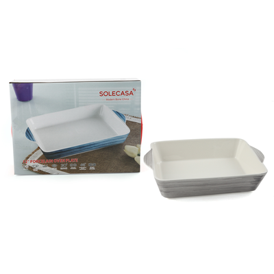 Solecasa Porcelain Oven Plate 14" - Al Makaan Store