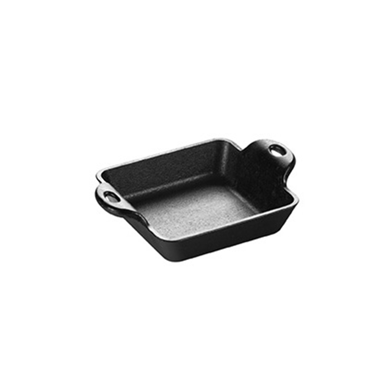 Lodge Heat-Treated 10 Ounce Square Cast Iron Mini Server - Al Makaan Store