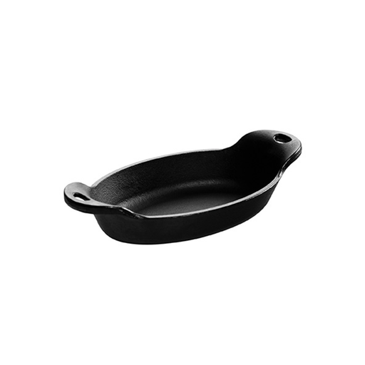Lodge Heat-Treated 9 Ounce Oval Cast Iron Mini Server - Al Makaan Store