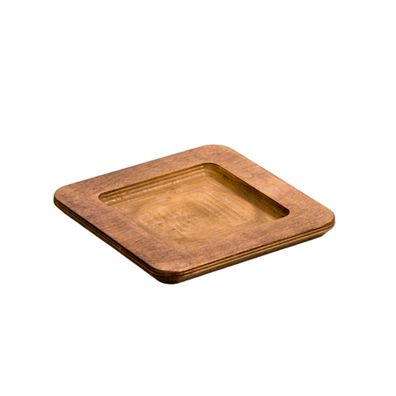 Lodge 5.5 Square Walnut Wood Underliner - Al Makaan Store