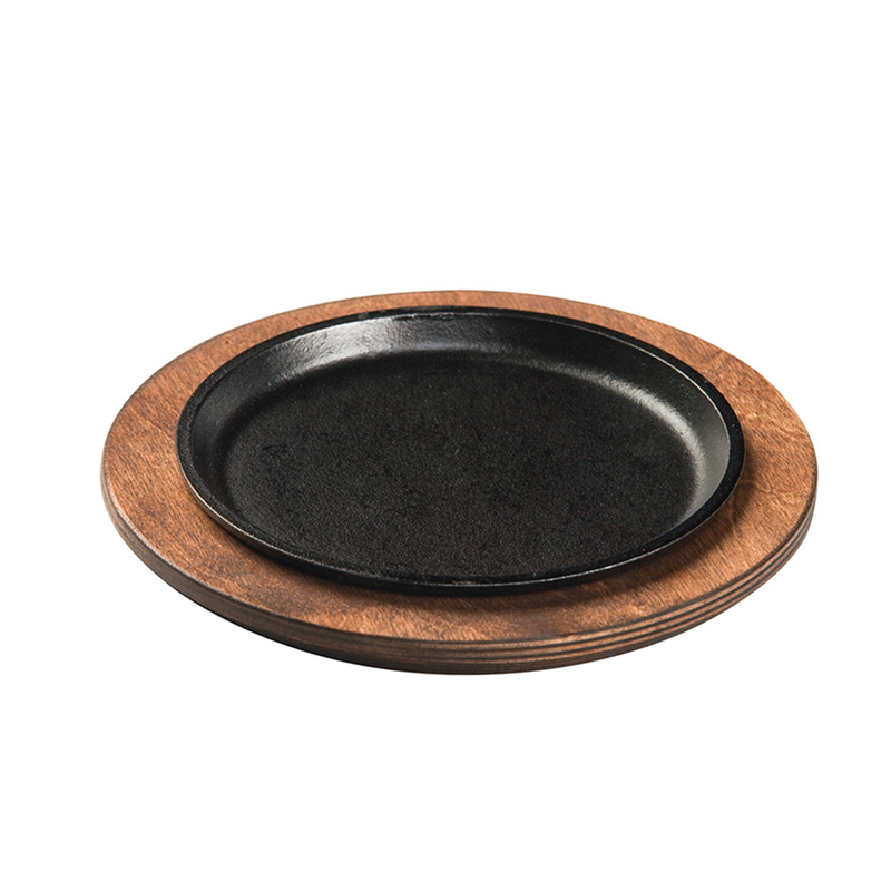 Lodge 7.25 Inch Round Walnut Wood Underliner - Al Makaan Store
