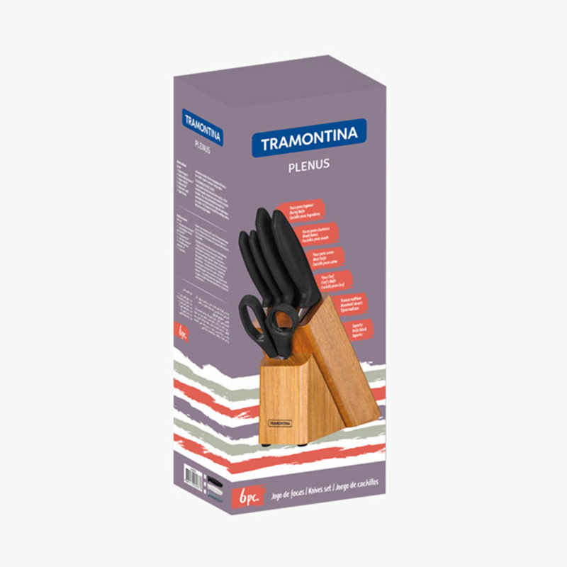Tramontina 6 Piece Knives Set - Al Makaan Store