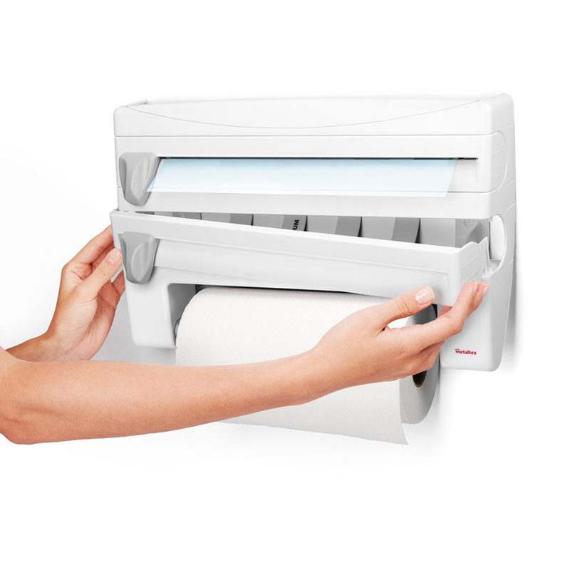 Metaltex Roll’ N’ Roll Kitchen Rolls Dispenser - Al Makaan Store