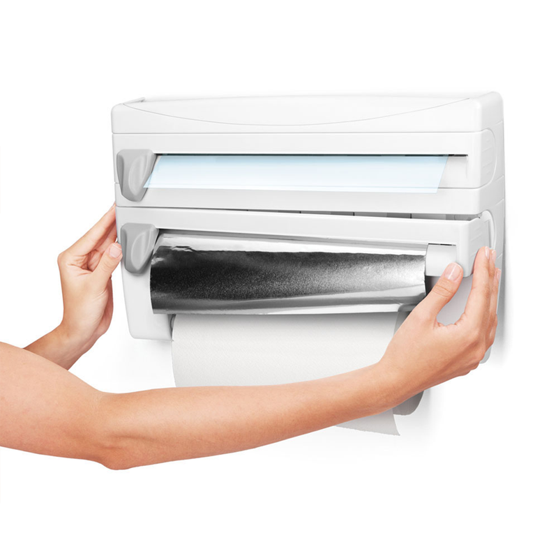 Metaltex Roll’ N’ Roll Kitchen Rolls Dispenser - Al Makaan Store