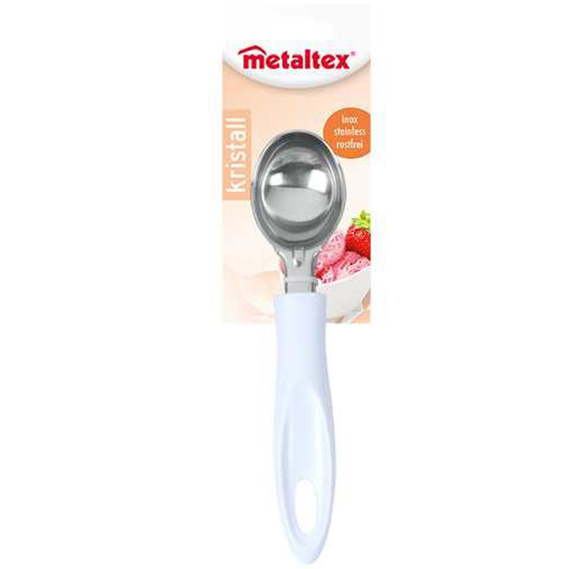 Metaltex Kristall Line Stainless Steel Ice Cream Scoop - Al Makaan Store
