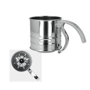 Metaltex Flour Sifter with Mechanism - Al Makaan Store