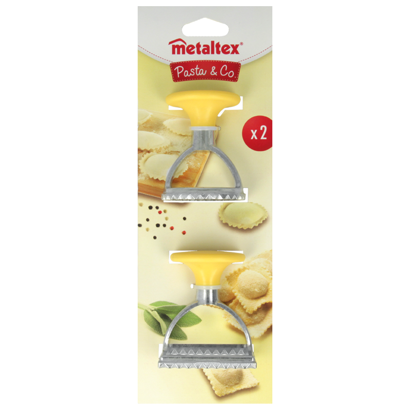 Metaltex Set of 2 Ravioli Press Stamps - Al Makaan Store