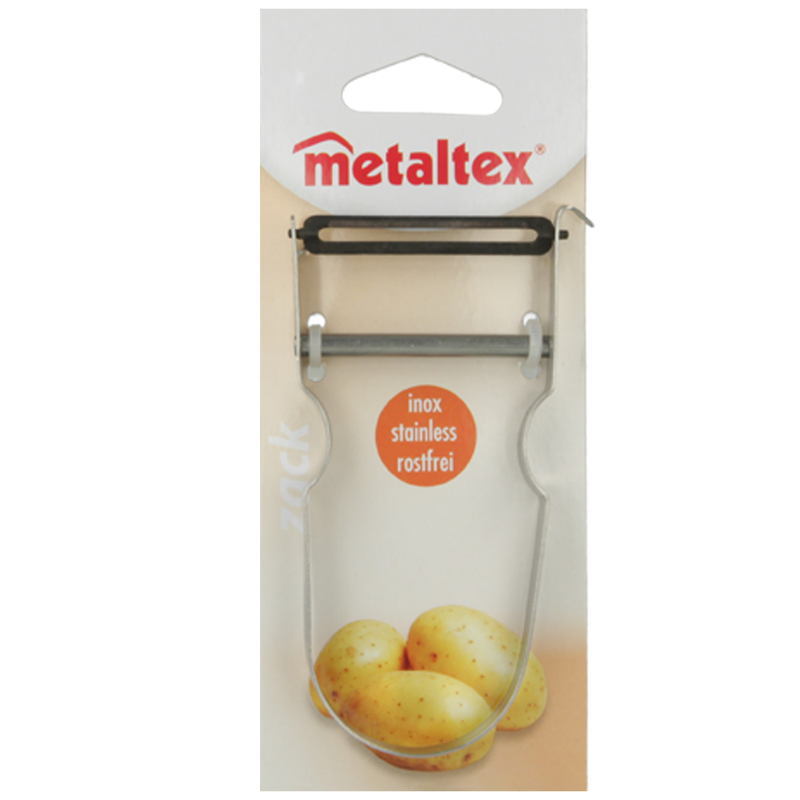 Metaltex Stainless Steel Zack Vegetable Peeler - Al Makaan Store