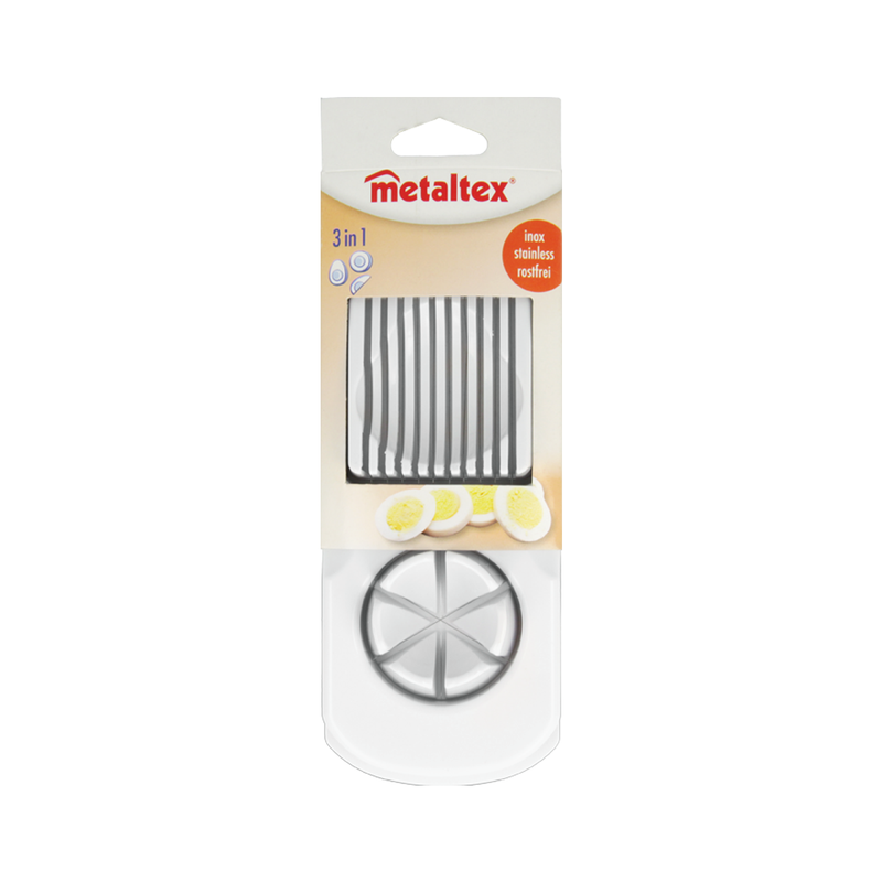 Metaltex Dual Purpose Egg Slicer - Al Makaan Store